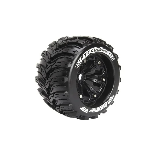 Pneus MT-Cyclone + Jantes 3.8" Noir 1/8 (x2) Louise RC Louise RC L-T3220BH - 1 L-T3220BH-Pneus MT-Cyclone + Jantes 3.8" Noir 1/8 (x2) Louise RC - L-T3220BH