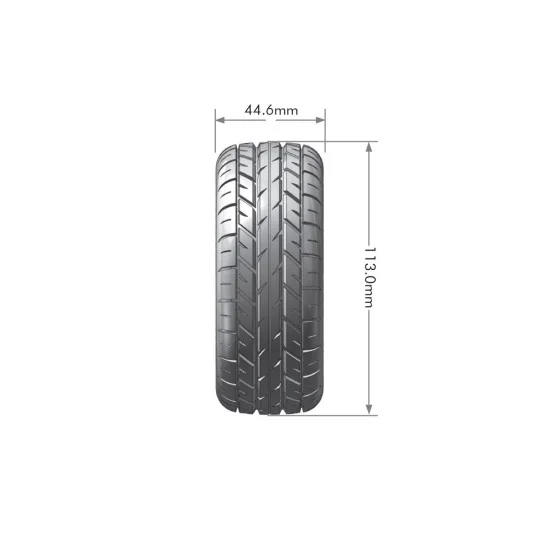 B-Rocket tires - Chrome Black 1/8 (x2) Louise RC Louise RC LR-T3190SBC - 2 LR-T3190SBC-B-Rocket tires - Chrome Black 1/8 (x2) Louise RC - LR-T3190SBC