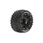 ST-Uphill Tyres + 1/10 Black Rims (x2) Louise RC Louise RC L-T3313SB - 1 L-T3313SB-ST-Uphill Tyres + 1/10 Black Rims (x2) Louise RC - L-T3313SB