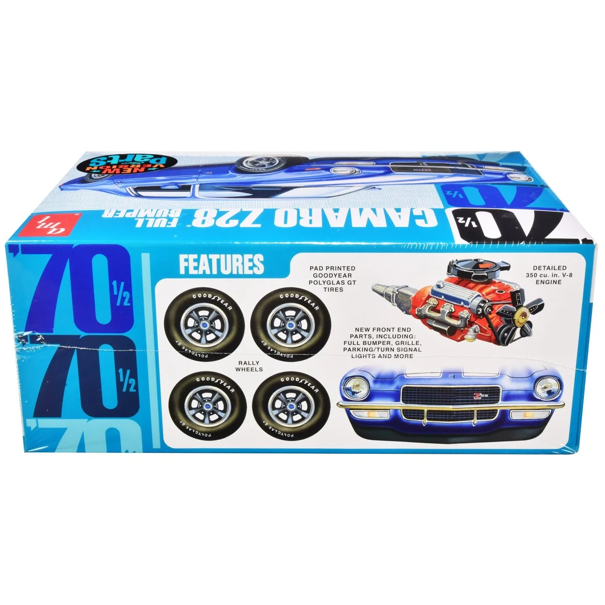Camaro Z28 Full Bumper 1970 1/25 AMT AMT1155/12 - 3