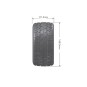 LR-T3286B-ST-Rocket tires + Black rims 1/8 (x2) Louise RC