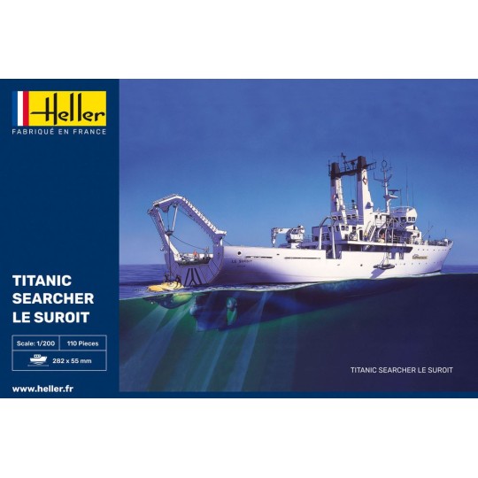 HEL-80615-Titanic Searcher "Le Suroit" 1/200 Heller