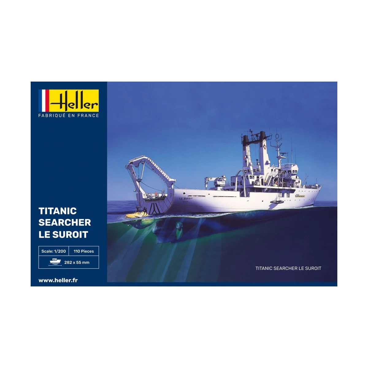 Titanic Searcher "Le Suroit" 1/200 Heller Heller HEL-80615 - 2 Titanic Searcher "Le Suroit" 1/200 Heller Heller HEL-80615 - 2