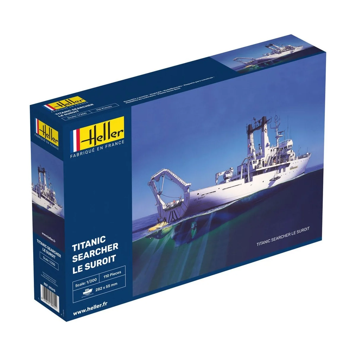 Titanic Searcher "Le Suroit" 1/200 Heller Heller HEL-80615 - 1 Titanic Searcher "Le Suroit" 1/200 Heller Heller HEL-80615 - 1