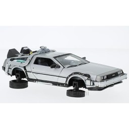 Voiture DMC DeLorean Time Machine "Retour Vers Le Futur II" version volante 1/24 Welly 22441FV-GW - 1
