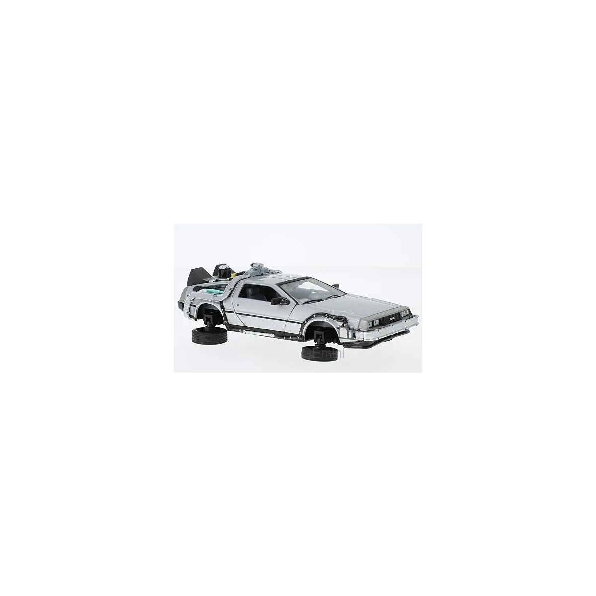 DMC DeLorean Time Machine "Back to the Future II" flying version 1/24 Welly 22441FV-GW - 1 DMC DeLorean Time Machine "Back to the Future II" flying version 1/24 Welly 22441FV-GW - 1