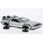 22441FV-GW-Voiture DMC DeLorean Time Machine "Retour  Vers Le Futur II" version volante 1/24 Welly