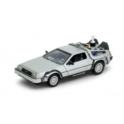 Voiture DMC DeLorean Time Machine "Retour Vers Le Futur II" 1/24 Welly 22441W - 1