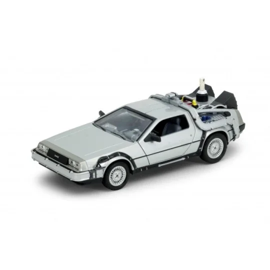 DMC DeLorean Time Machine "Back to the Future II" 1/24 Welly 22441W - 1 22441W-DMC DeLorean Time Machine "Back to the Future II" 1/24 Welly - 22441W