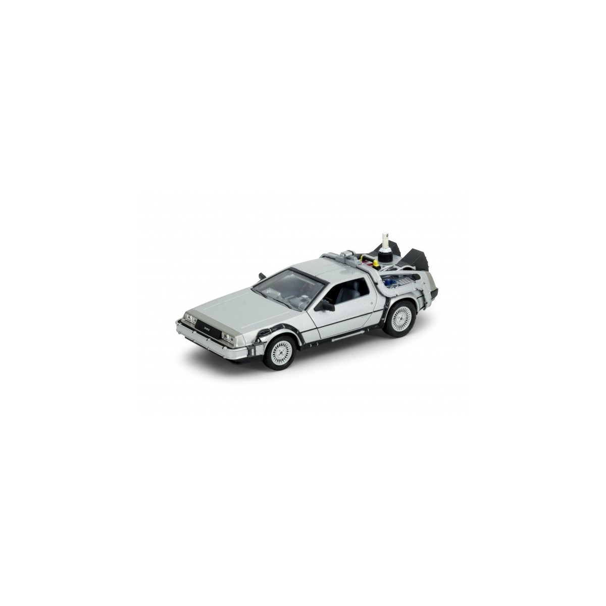 Voiture DMC DeLorean Time Machine "Retour Vers Le Futur II" 1/24 Welly 22441W - 1