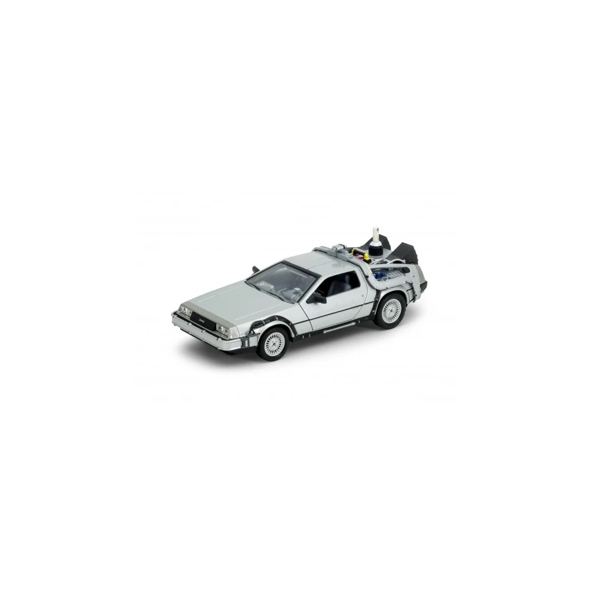 DMC DeLorean Time Machine "Back to the Future II" 1/24 Welly 22441W - 1 DMC DeLorean Time Machine "Back to the Future II" 1/24 Welly 22441W - 1
