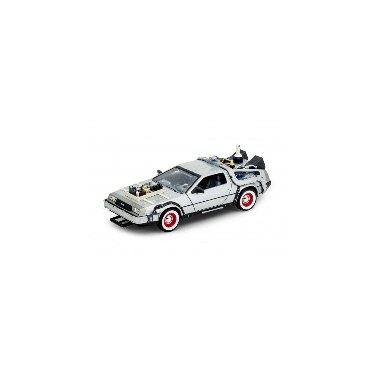 Voiture DMC DeLorean Time Machine "Retour Vers Le Futur" 1/24 Welly 22443W - 1