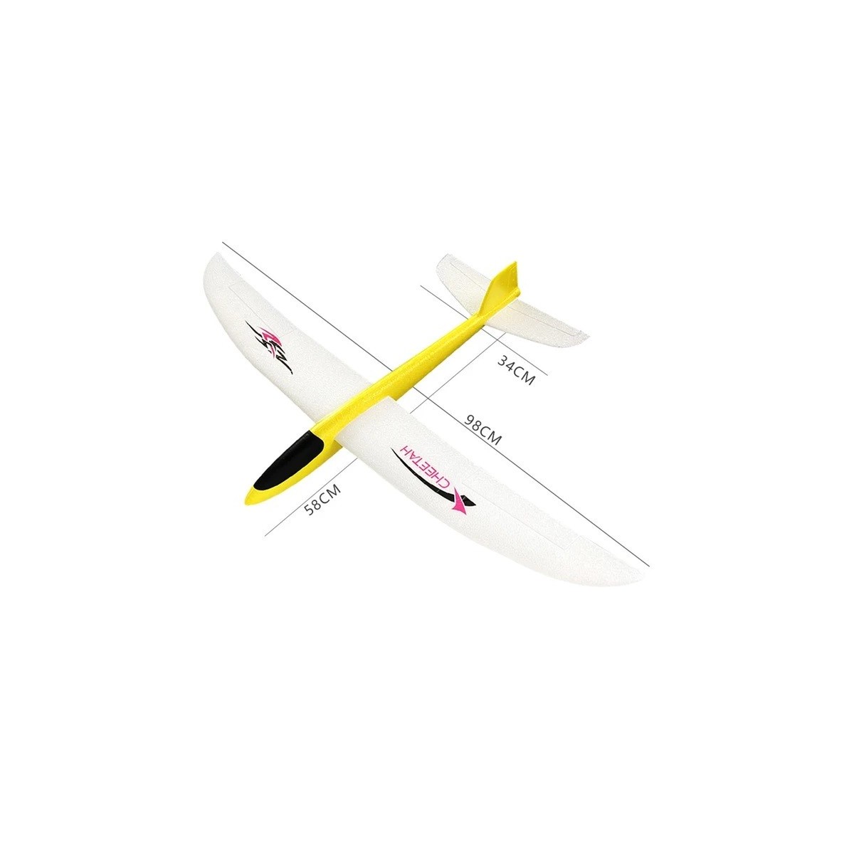 Planeur 100cm EPO lancé main vol libre  1511404 - 1