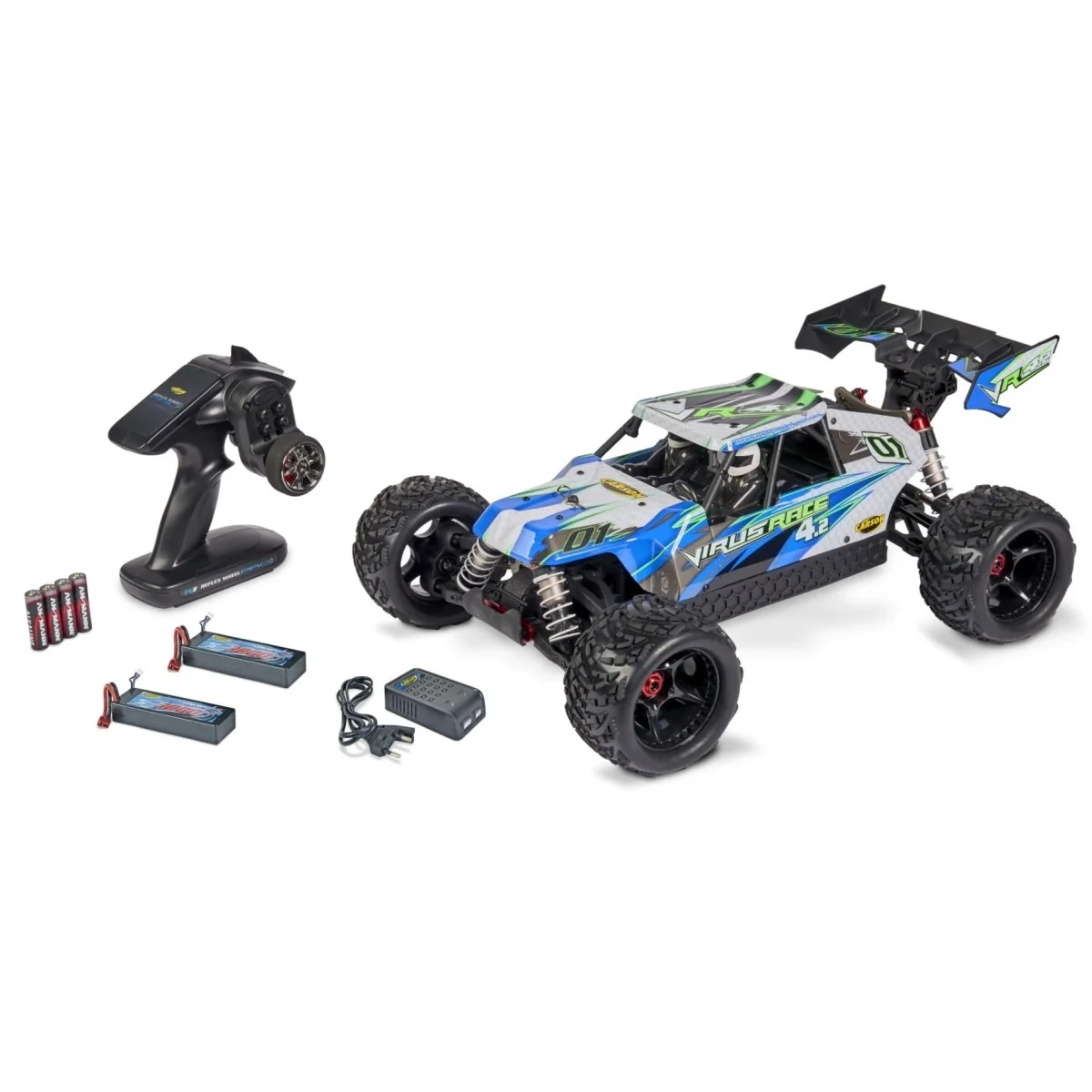 Virus Race 4.2 Brushless 4S 100% RTR 1/8 Carson Carson 500409069 - 1 Virus Race 4.2 Brushless 4S 100% RTR 1/8 Carson Carson 500409069 - 1
