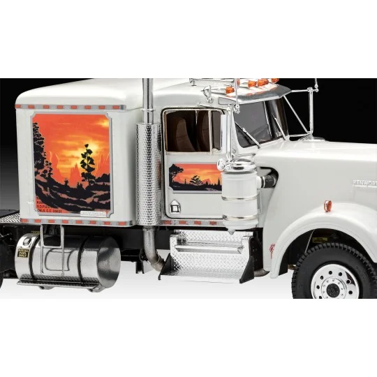 American Kenworth W-900 1/25 Revell Truck Revell 07659 - 2 07659-American Kenworth W-900 1/25 Revell Truck - 07659