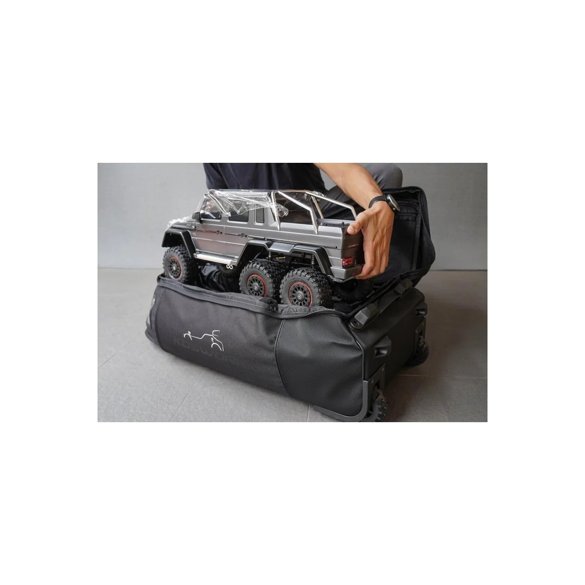 Sac de transport, Trolley Sport voiture 1/8 Koswork KOS32201 - 10 Sac de transport, Trolley Sport voiture 1/8 Koswork KOS32201 - 10