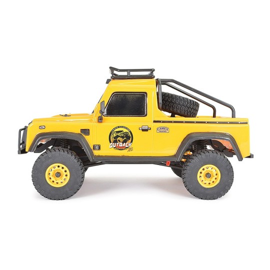 FTX5588Y-Outback Ranger XC Pick-up Yellow 4WD 1/16 RTR FTX