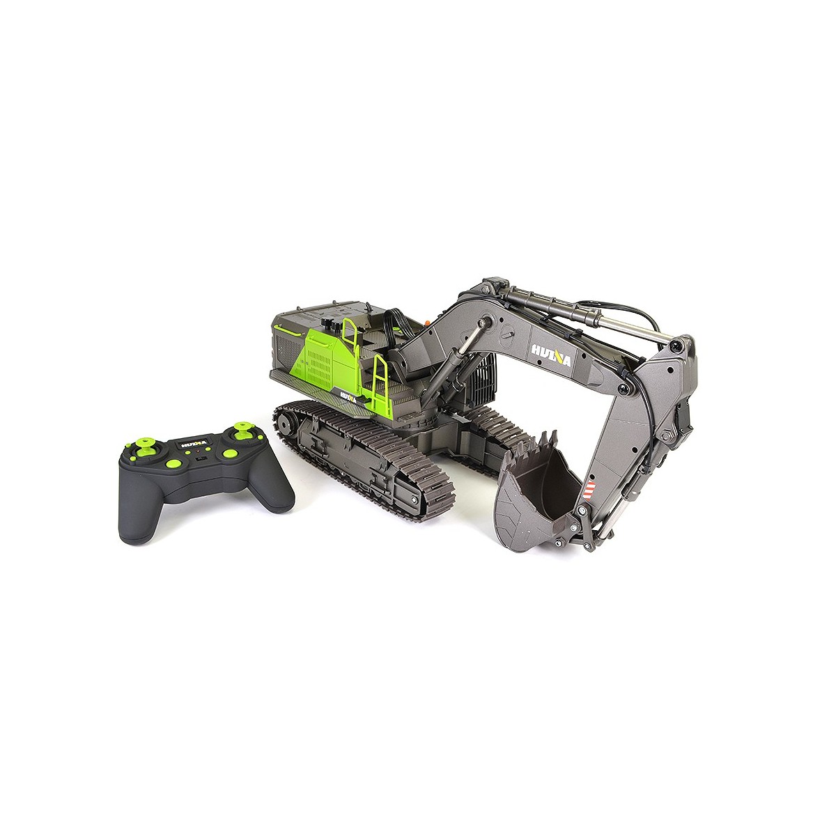 RC pellet green bucket and metal cabin, high power, 1/14 2.4Ghz - HuiNa HuiNa Toys CY1593 - 6