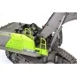 CY1593-Pelleteuse RC vert godet et cabine métal, haute puissance, 1/14 2.4Ghz - HuiNa - CY1593