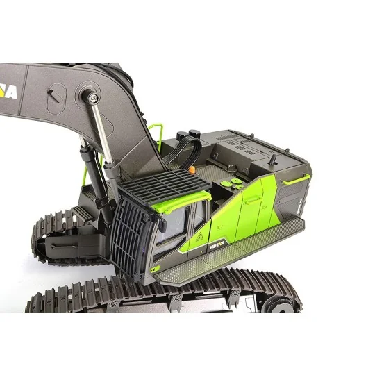 RC pellet green bucket and metal cabin, high power, 1/14 2.4Ghz - HuiNa HuiNa Toys CY1593 - 9 CY1593-RC pellet green bucket and metal cabin, high power, 1/14 2.4Ghz - HuiNa - CY1593