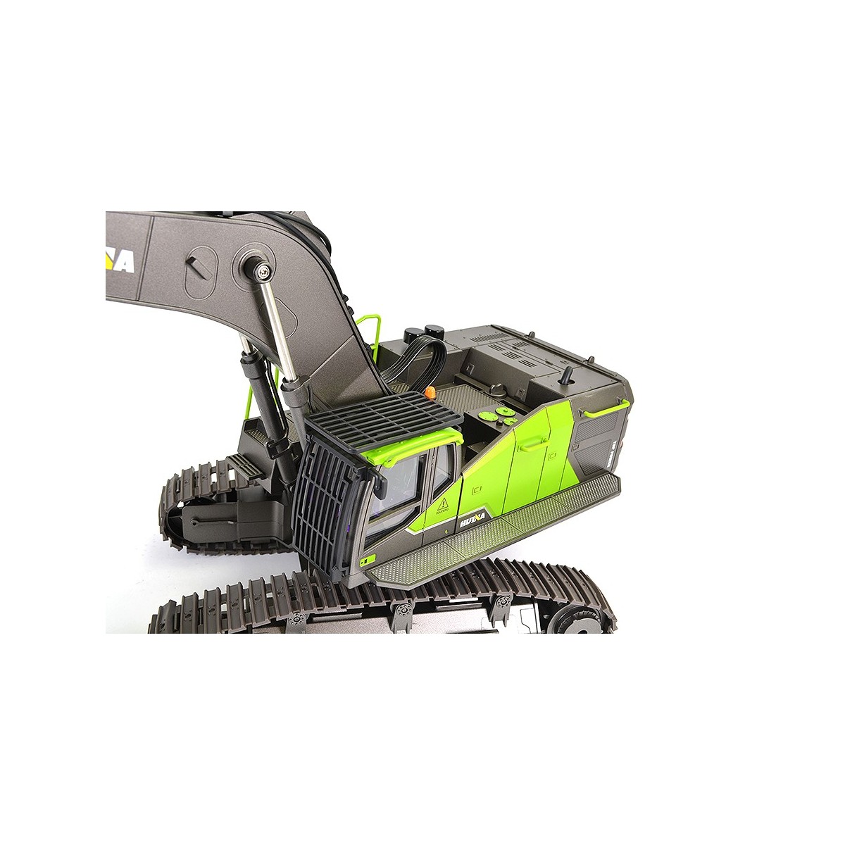 RC pellet green bucket and metal cabin, high power, 1/14 2.4Ghz - HuiNa HuiNa Toys CY1593 - 9