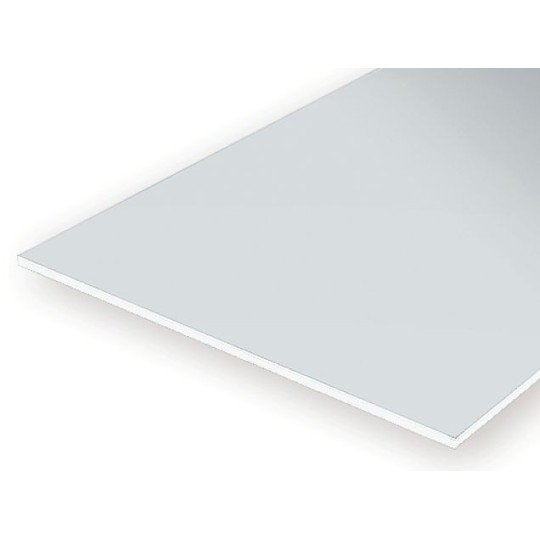 S1379902-Plaque Bleu transparent lisse 0.25x150x300mm Ref : 9902 - Evergreen - S1379902