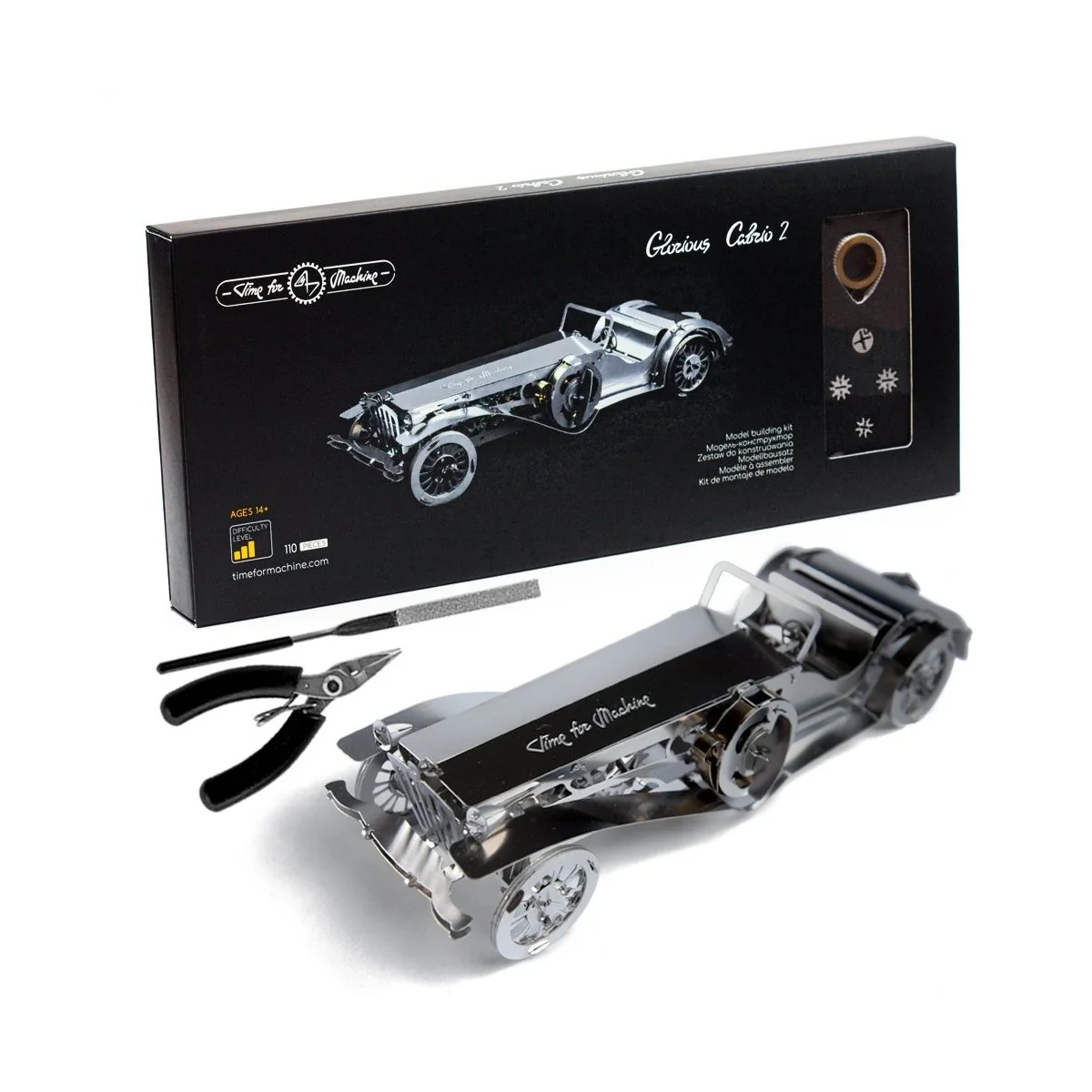 Glorious Cabrio 2 metal mechanical engineering kit - Time for Machine Time for Machine T4M380112 - 9
