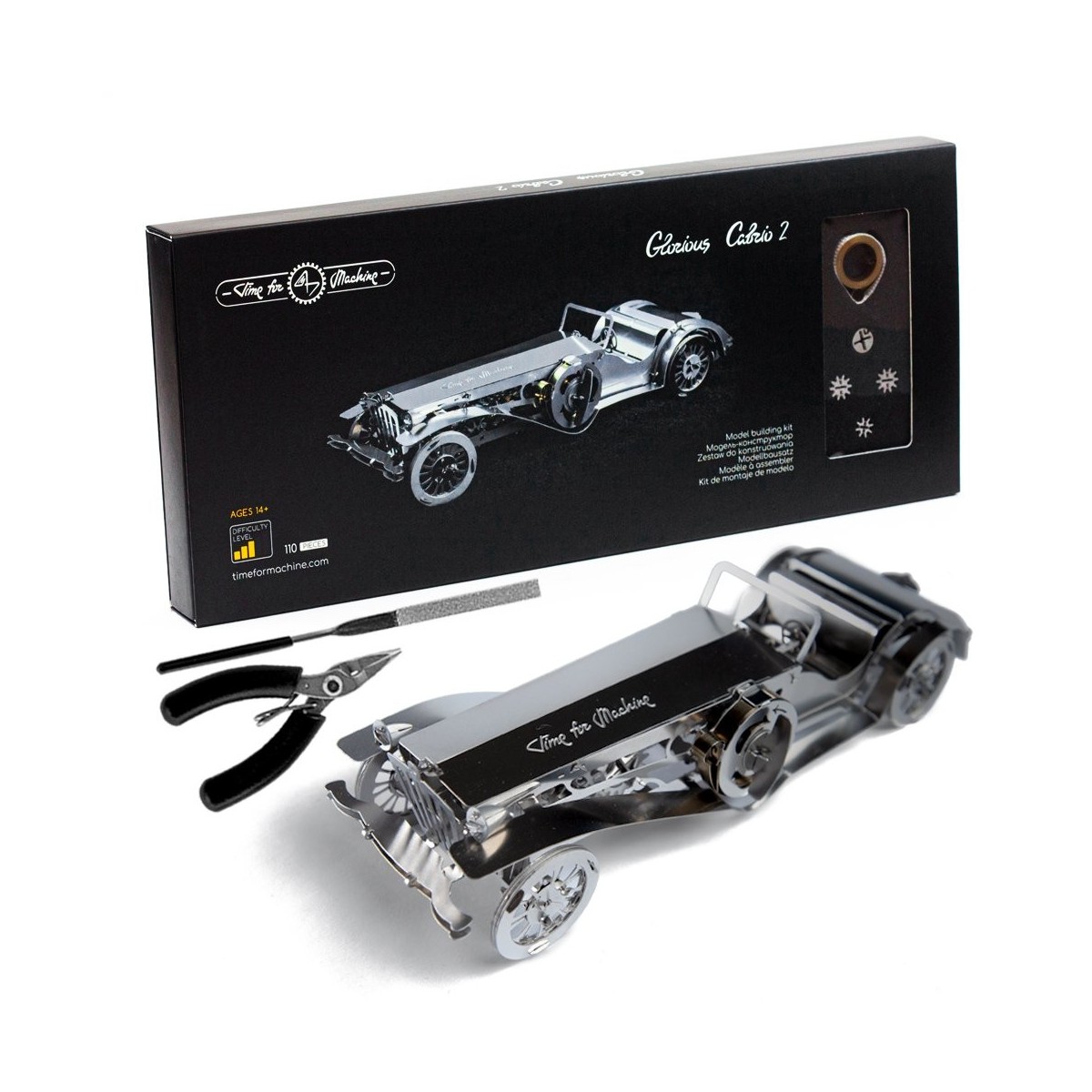 Glorious Cabrio 2 metal mechanical engineering kit - Time for Machine Time for Machine T4M380112 - 9
