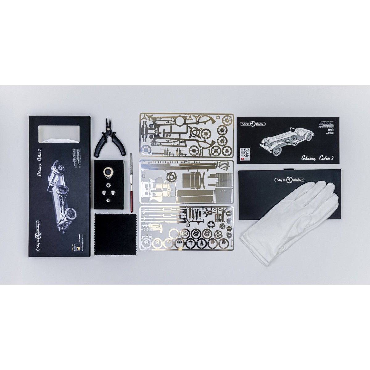 Glorious Cabrio 2 metal mechanical engineering kit - Time for Machine Time for Machine T4M380112 - 10 Glorious Cabrio 2 metal mechanical engineering kit - Time for Machine Time for Machine T4M380112 - 10