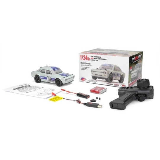80468-GT24RS Brushless 4x4 Ford Escort 1/24 RTR Carisma