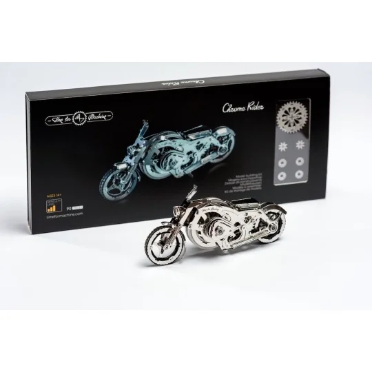 T4M38025-Chrome Rider metal mechanical engineering kit - Time for Machine