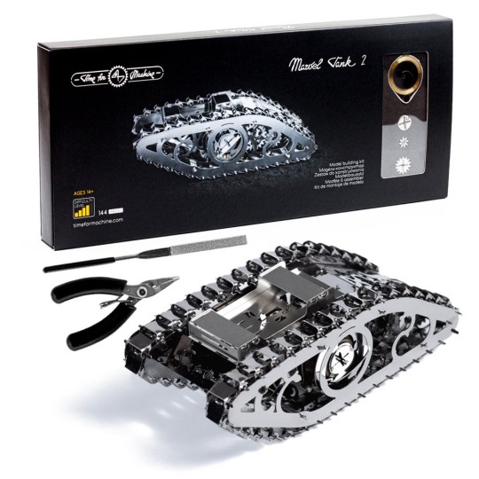 T4M380122-Marvel Tank Metal Mechanical Construction Kit - Time for Machine