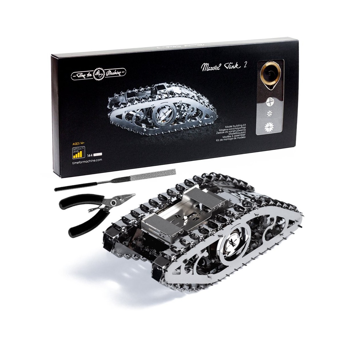 Marvel Tank Metal Mechanical Construction Kit - Time for Machine Time for Machine T4M380122 - 11