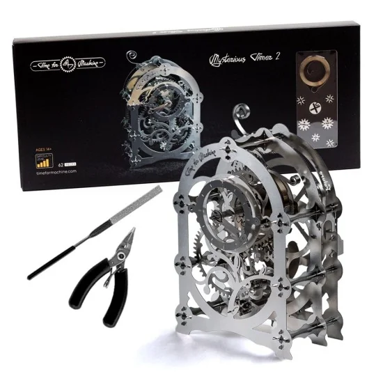 Mysterious Timer 2 metal mechanical construction kit - Time for Machine Time for Machine T4M380132 - 8 T4M380132-Mysterious Timer 2 metal mechanical construction kit - Time for Machine - T4M380132