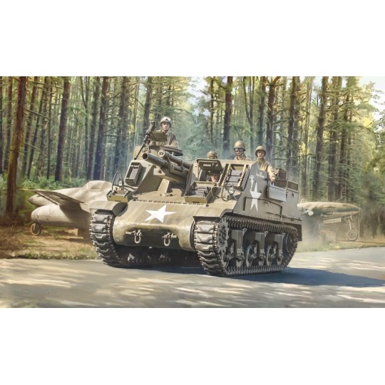 I6580-M7 Priest Gun Motor Carriage 1/35 Italeri - I6580