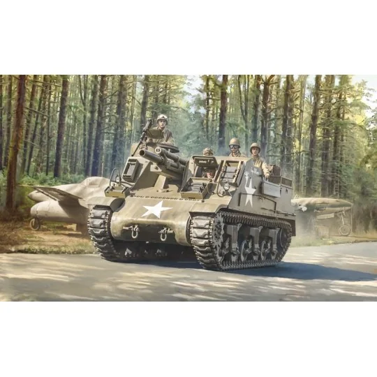 M7 Priest Gun Motor Carriage 1/35 Italeri Italeri I6580 - 1 I6580-M7 Priest Gun Motor Carriage 1/35 Italeri - I6580