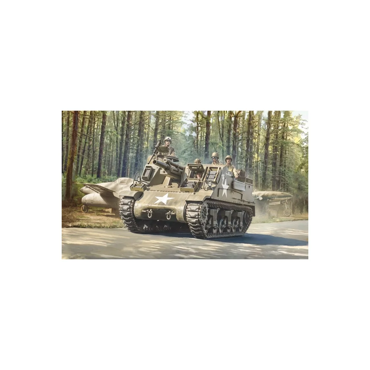M7 Priest Gun Motor Carriage 1/35 Italeri Italeri I6580 - 1 M7 Priest Gun Motor Carriage 1/35 Italeri Italeri I6580 - 1