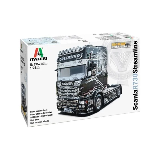 I3952-Scania R730 Streamline Show Trucks 1/24 Italeri