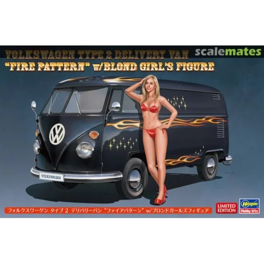 Combi Van Wolkswagen Type 2 1/24 Hasegawa Hasegawa 52264 - 1 52264-Combi Van Wolkswagen Type 2 1/24 Hasegawa - 52264