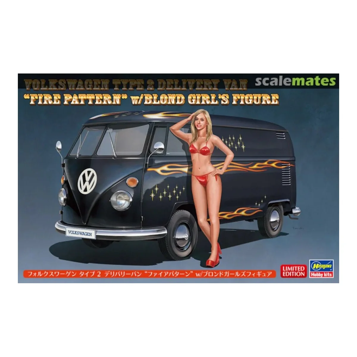 Combi Van Wolkswagen Type 2 1/24 Hasegawa Hasegawa 52264 - 1 Combi Van Wolkswagen Type 2 1/24 Hasegawa Hasegawa 52264 - 1