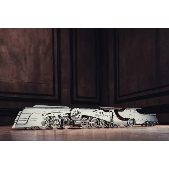 T4M38017-Dazzling Steamliner metal mechanical construction kit - Time for Machine - T4M38017