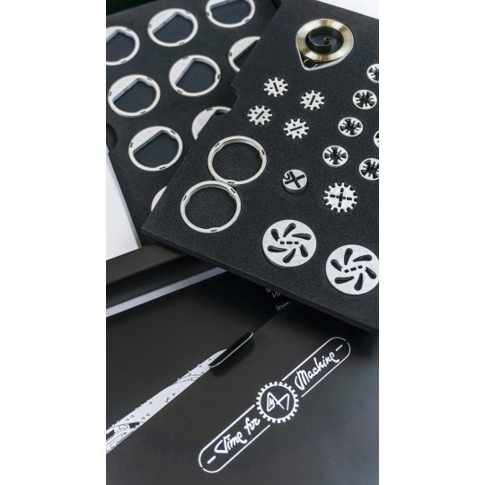 T4M38017-Dazzling Steamliner metal mechanical construction kit - Time for Machine