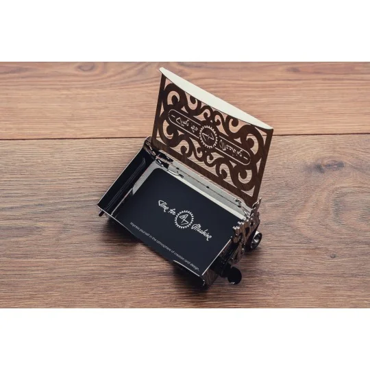 T4M38020-Perfecto Card Case kit mechanical construction metal - Time for Machine - T4M38020