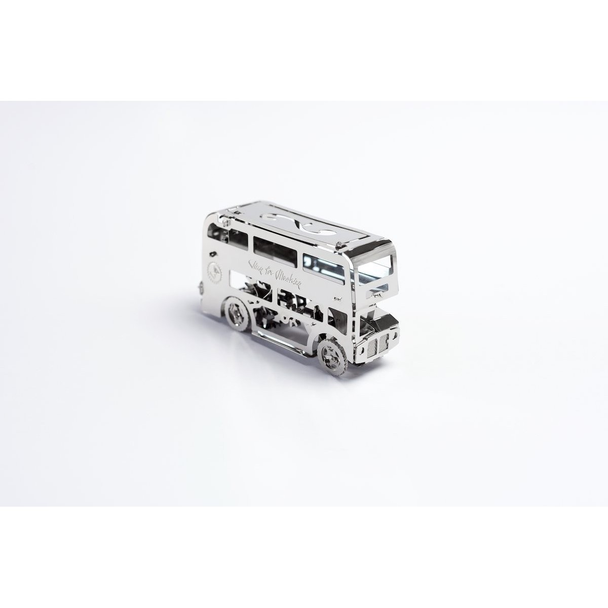 Cute Double-decker kit construction mécanique métal - Time for Machine Time for Machine T4M38028 - 2