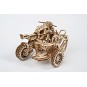 UG-70137-Moto Scrambler UGR-10 with Side-Car Puzzle 3D wood UGEARS