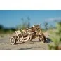 Moto Scrambler UGR-10 avec Side-Car Puzzle 3D bois UGEARS UGEARS UG-70137 - 4 UG-70137-Moto Scrambler UGR-10 avec Side-Car Puzzle 3D bois UGEARS - UG-70137