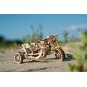UG-70137-Moto Scrambler UGR-10 with Side-Car Puzzle 3D wood UGEARS