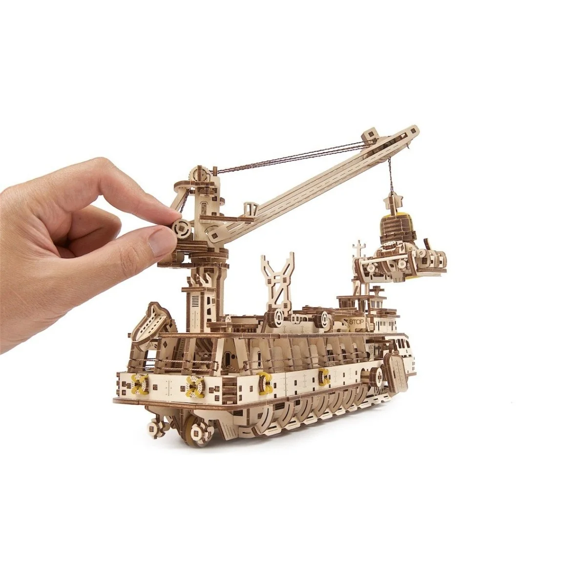 Navire De Recherche Puzzle 3D bois UGEARS UGEARS UG-70135 - 2