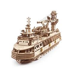 Navire De Recherche Puzzle 3D bois UGEARS UGEARS UG-70135 - 1