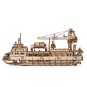 UG-70135-UGEARS 3D Wood Puzzle Research Ship - UG-70135